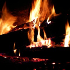 One Hour of Relaxing Fire Crackling Sound for Meditation, Sleep & Relaxation