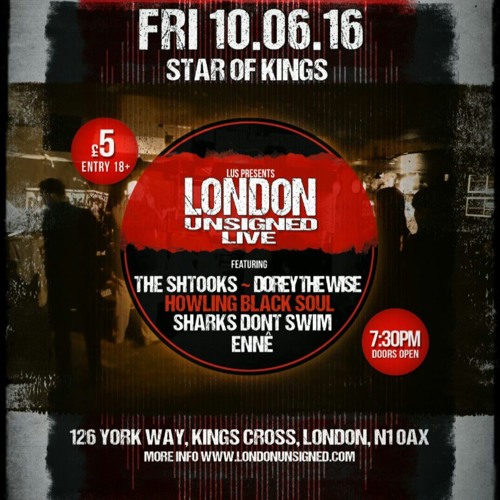 London Unsigned live 10.06.16