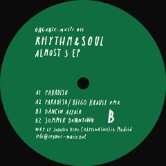 ORG 011 - Rhythm&Soul / Almost 3 EP (Incl Diego Krause Remix)