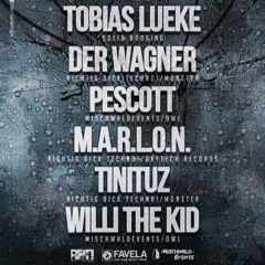 Willi The Kid @ Richtig Dick Techno! Mit Tobias Lueke / Warm up set / 16.04.16