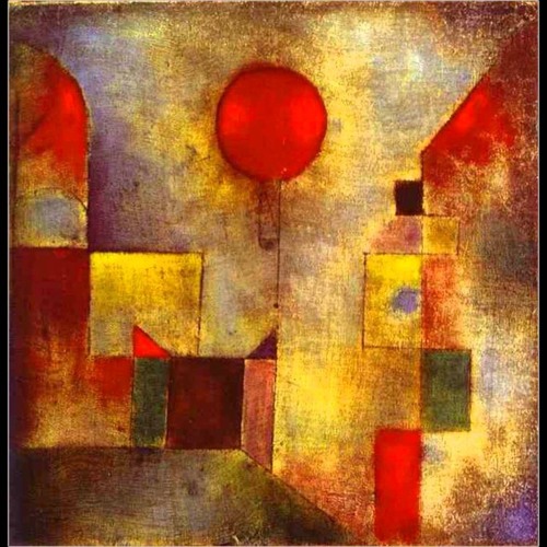Red Balloon (Roter Balloon, 1922) - No. 6a from Paul Klee: Painted Songs