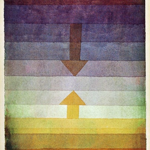Separation in the Evening (Scheidung Abend, 1929) - No. 7a from Paul Klee: Painted Songs