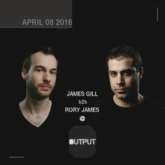 James Gill b2b Rory James @ OUTPUT - Opening set for SASHA  4816