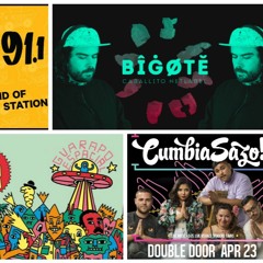 Enchufate on Vocalo 91.1FM (April152016)Bigote + Los Guayabera Sucia + Las Cafeteras