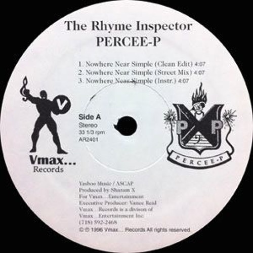 Percee P - Nowhere Near Simple