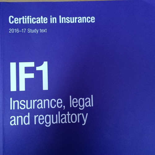 IF1 INSURANCE LEGAL AND REGULATORY PDF