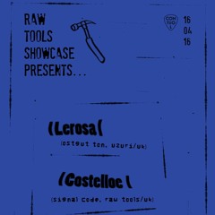 Costelloe @ Raw Tools, Control Club, Bucharest
