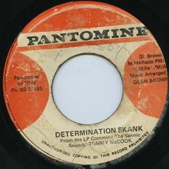 Glen Brown "Determination Skank"/"Jeanne Dub" (Pantomine)