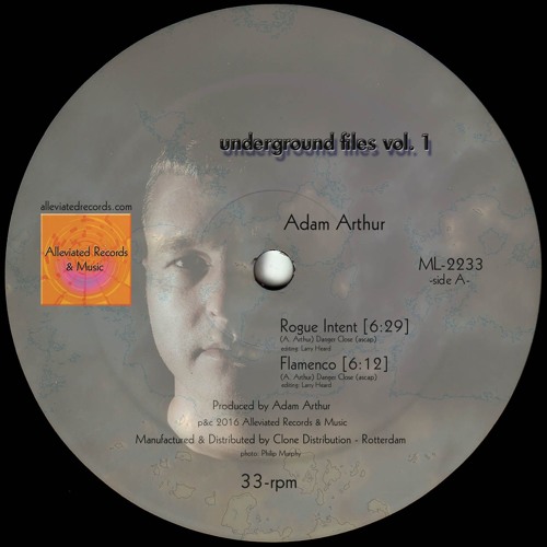 Adam Arthur / Michael Kuntzman - Underground Files EP - Vol. 1 Alleviated Records ML2233