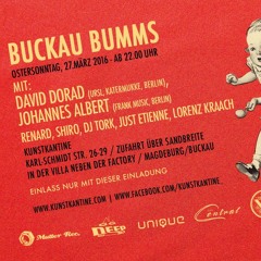 Johannes Albert B2b Renard @ Kunstkantine(Magdeburg)27.03.2016