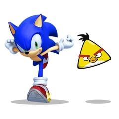 Mystic Piggies (Angry Birds vs Sonic Heroes fusion mix)