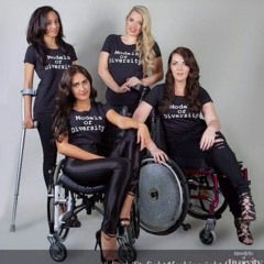 Newcastle Katie Knowles who is model with disability defines 'disabled model'