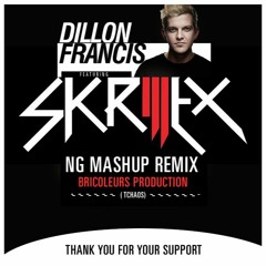 NG X Skrillex X Dillion F - Bun Up The Dance Mashup - Remix (by Tchaos)
