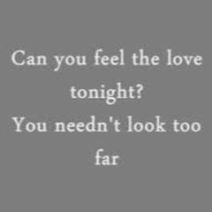 Can You Feel the Love Tonight ost. Lion King (Accapela version)