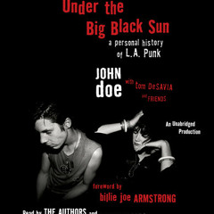 Under the Big Black Sun by John Doe, Tom Desavia, read by Exene Cervenka, Henry Rollins, Various