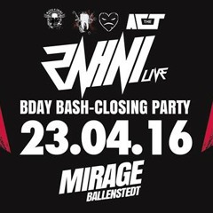Dirty House Ink. @ Zahni Bday - Mirage Closing 23.04. 2016