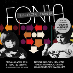 Fonia Radio Show - Session 38 (Jazz Selection with Inannia & Foolong)