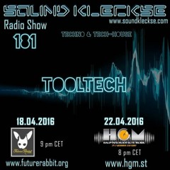 Sound Kleckse Radio Show 0181 - Tooltech - 18.04.2016
