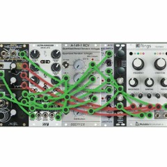 Mutable Instruments Rings demo - Random modulation sources only