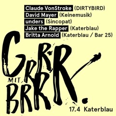 unders @ katerblau | april 16 | grrr mit brrr