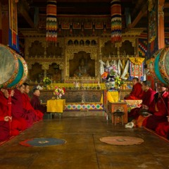 Bhutanese Monks Chanting