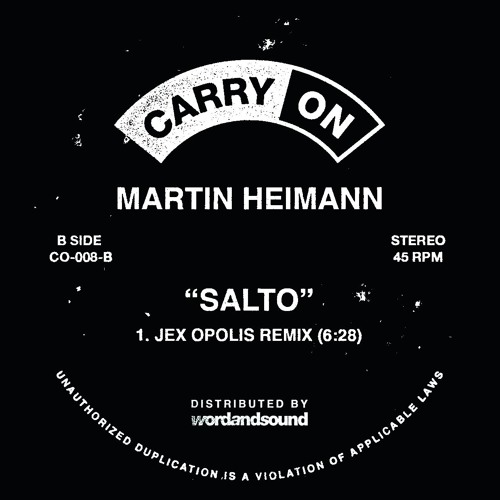 Martin Heimann - Salto (Jex Opolis Remix)