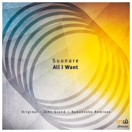 Stream Suonare All I Want (Kukuzenko Remix)[PHW220] by PHW ELEMENTS