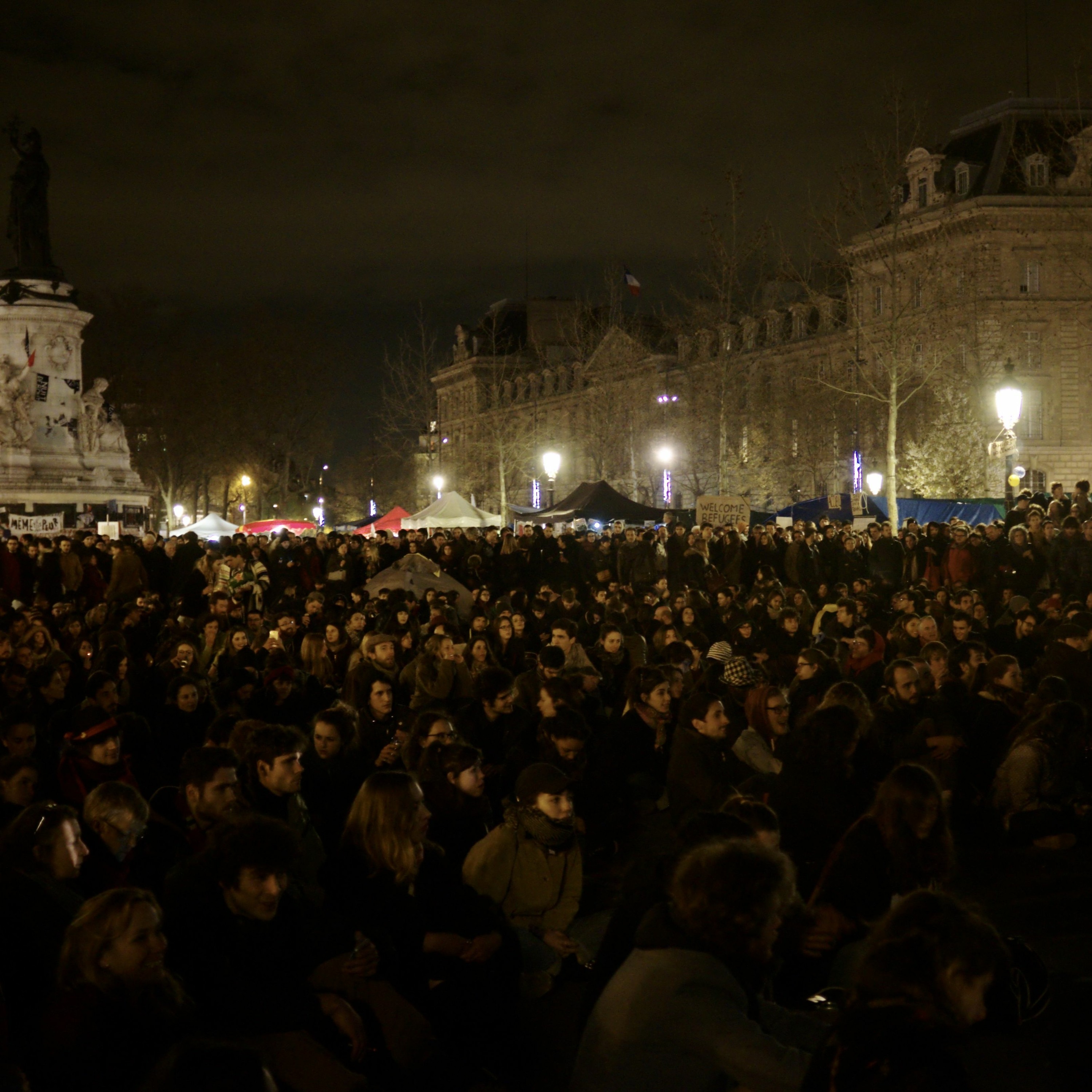 Juan Diosdado participant in the #NuitDebout (Rise up at night!) movement in France episode artwork