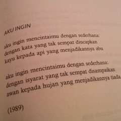 musikalisasi puisi - aku ingin