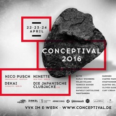 DJ TO b2b KARLO WEINBERG b2b MILAN MILANO - 6H SET- CONCEPTIVAL 2016, Zirkel Erlangen