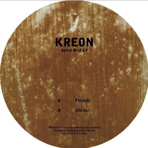 CCLD010 - Kreon "Silo Sol" B side  - Spiral Bind EP (Preview)
