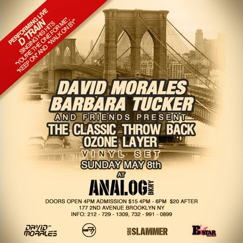 DJ MIX : Ozone Layer - Throwback Mix (Mixed By David Morales)