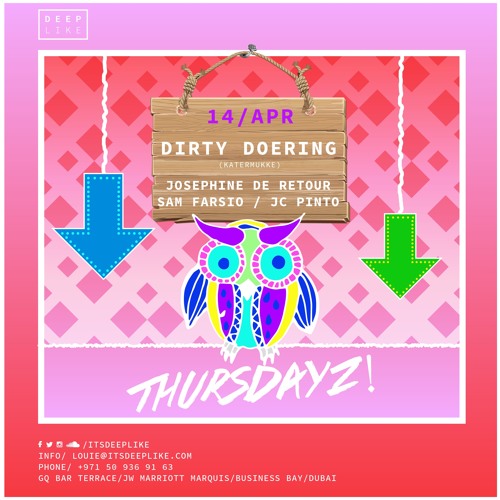 Warmup For Dirty Doering @ Deep Like Thursdayz! // 14-04-16 //