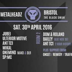 Dom & Roland Metalheadz Bristol Promo Mix 30th April