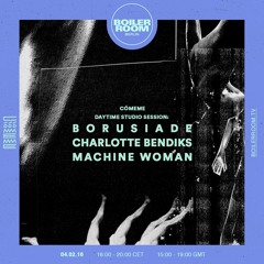 Charlotte Bendiks Boiler Room Berlin Studio Session