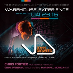 Chris Fortier @ Warehouse Experience Denver (April 23, 2016)