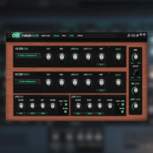 Parser Filter - On Electronic Drums