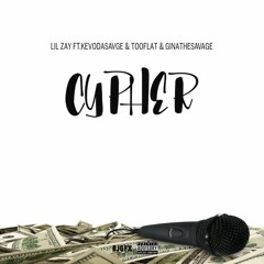 Lil Zay - Cypher ft. KevoDaSavage, Too Flat & GinaTheSavage (Music On The Dot Exclusive)