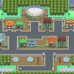 Hearthome City (Day) - Pokémon Diamond and Pearl