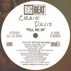 CraigDavid - Fill Me In (Foolin' Around '94 Remix) @InitialTalk