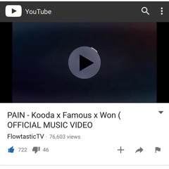 Kooda B x Famous x Won - Pain