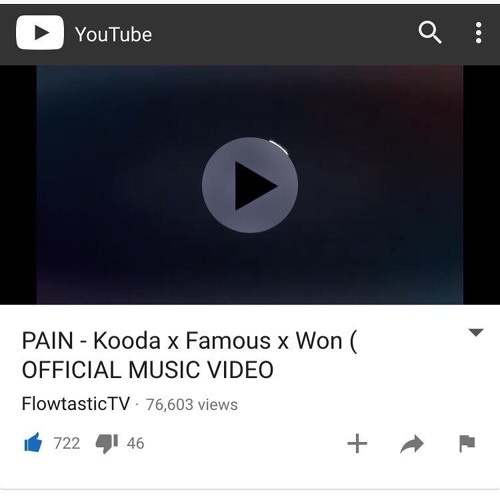 Kooda B x Famous x Won - Pain
