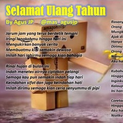 27. Musikalisasi Puisi - Selamat Ulang Tahun @