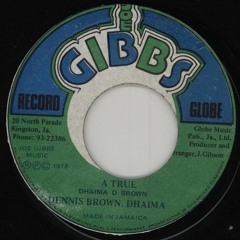 Dhaima & Dennis Brown - A True (Babylon Burn Soundsystem 2016)