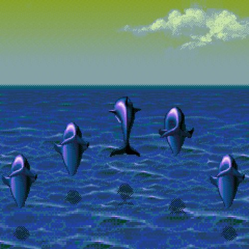 Sega CD-Ecco The Dolphin-The Two Tides