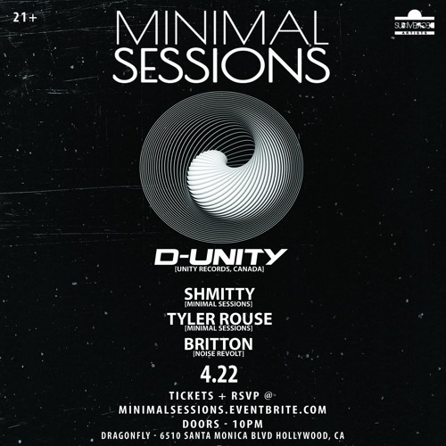 LIVE | [4.22] D-UNITY @ Minimal Sessions [The Dragonfly]