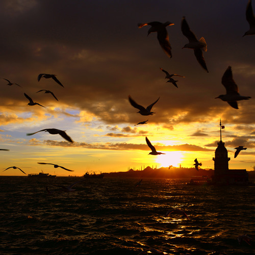 Sunset at Bosphorus by Lazy Motions