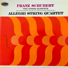 Schubert String Quartet D112