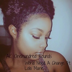 AK Onehundred Rounds-World Need A Change Ft. Mariea B (Prod. By DRMZBeatz)