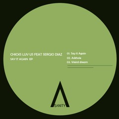 1.Chicks Luv Us Feat. Sergio Diaz - Say It Again (Original Mix)on SANITY - OUT 2016/05/09